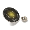 Twelve Constellation Creative Alloy Badges Constellation Brooches JEWB-S033-01P-C-3