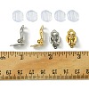 12Pcs 2 ColorS 304 Stainless Steel Clip-on Earring Findings STAS-FS0001-50-5