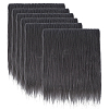 Faux Fur Squares Fabric LS-BJEW-WH0515-11B-1
