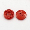 Acrylic Sewing Buttons for Clothes Design BUTT-E083-E-09-2
