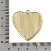 Natural Shell Brass Pendants KK-C262-11B-G-3