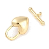 Brass Toggle Clasps KK-K391-08G-3