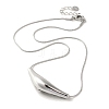 Vacuum Plating 304 Stainless Steel Snake Chain Necklaces NJEW-C045-06A-P-2