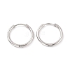 Non-Tarnish 304 Stainless Steel Huggie Hoop Earrings for Women EJEW-F280-07C-P-1