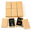 Rectangle Cardboard Paper Jewelry Box CON-TAC0015-01C-10