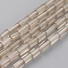 Natural Ice Obsidian Beads Strands G-C301-12-1