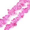 Transparent Glass Beads Strands GLAA-Z009-01I-1