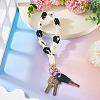 Cotton Braided Flower Pendant Decorations AJEW-TAC0030-032G-03-5