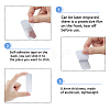 40Pcs Aluminum Blank Name Cards DIY-DC0003-12P-4