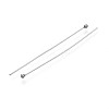 304 Stainless Steel Head Pins STAS-T065-45mm-20P-2