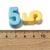 Opaque Acrylic European Beads OACR-S072-04C-3