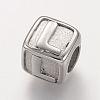 Tarnish Resistant 304 Stainless Steel European Beads LS-STAS-E115-P-L-1