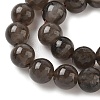Natural Smoky Quartz Beads Strands G-G184-A04-02-3