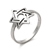 Non-Tarnish 201 Stainless Steel Finger Rings RJEW-G278-38P-1