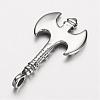 304 Stainless Steel Pendants STAS-D166-03AS-2