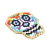 Handmade Seed Beads Pendants SEED-I012-50-2