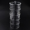 5 Tier Acrylic Together Stacking Jars CON-WH0107-27-1