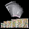 300Pcs 6 Styles OPP Cellophane Top Self-adhesive Bags OPC-FS0001-04-2