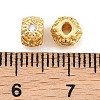 Brass Micro Pave Clear Cubic Zirconia Beads KK-CBA78C7-06G-3
