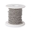 Tarnish Resistant 304 Stainless Steel Rolo Chains CHS-E016-02G-P-2
