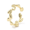 Brass Open Cuff Rings for Women LS-RJEW-A028-03G-1