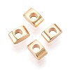 Brass Spacer Beads KK-T075-63G-1