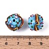 Handmade Lampwork Bumpy Beads LAMP-T022-05D-4