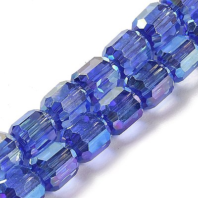 Electroplate Glass Beads X1-EGLA-D030-19H-1