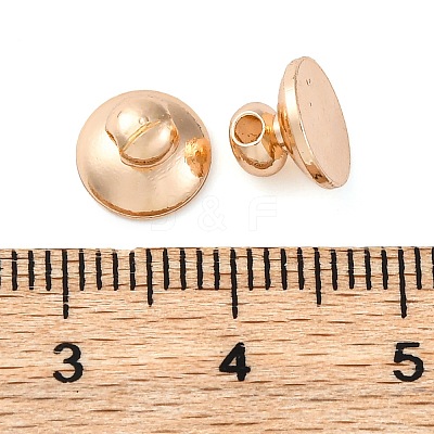 Brass Bead Cap Pendant Bails KK-Z089-20KCG-1