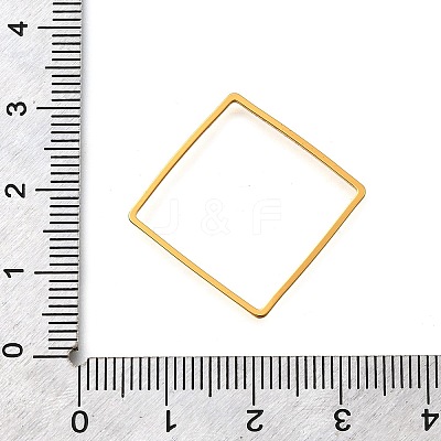 Brass Linking Rings KK-Z126-04G-1