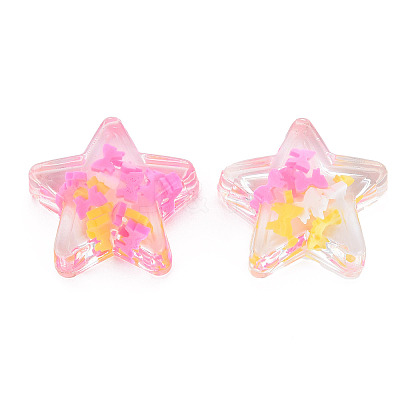 Translucent Acrylic Cabochons TACR-N006-37-1
