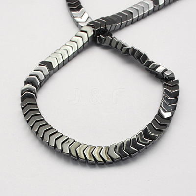 Non-magnetic Synthetic Hematite Beads Strands X-G-Q895-17-1