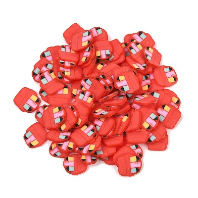 Back to School Handmade Polymer Clay Cabochons CLAY-A007-16B-1
