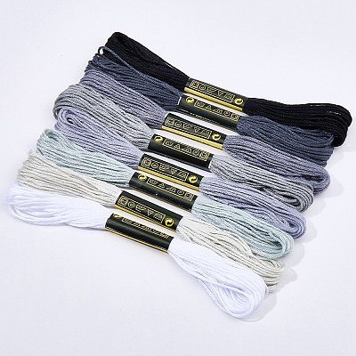 1 Bag 6-Ply Cotton Embroidery Floss DIY-DJ0005-19-1