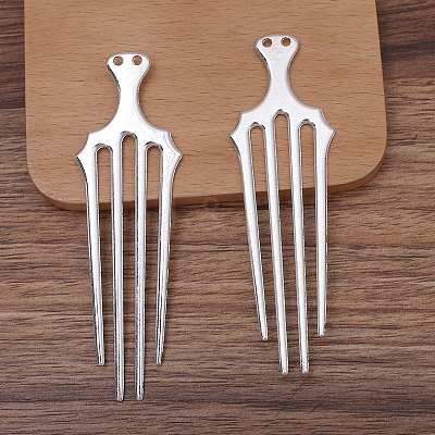 Alloy Hair Comb Findings LS-OHAR-PW0001-399P-1