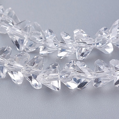 Transparent Glass Beads Strands EGLA-J145-6mm-NB01-1
