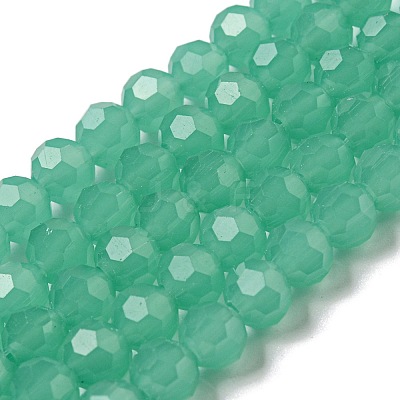 Imitation Jade Glass Beads Stands X-EGLA-A035-J6mm-D10-1
