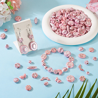 100G Pearlized Opaque Acrylic Beads OACR-TA0004-41A-1
