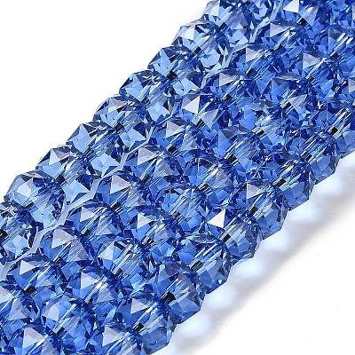 Transparent Glass Beads Strands EGLA-K071-01G-1
