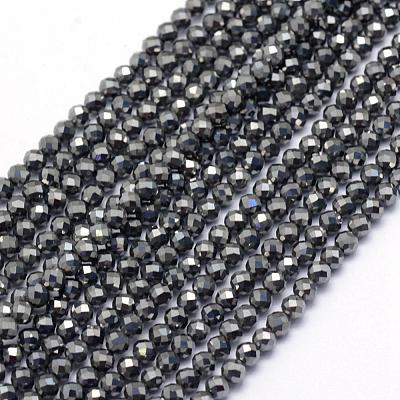 Terahertz Stone Beads Strands G-E411-15-4mm-1