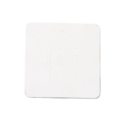 Square Paper Hair Clip Display Cards DIY-B061-01B-09-1