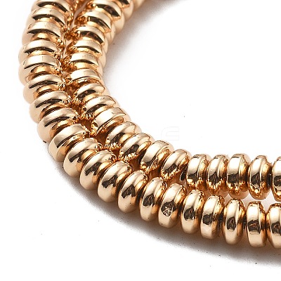Electroplated Synthetic Non-magnetic Hematite Beads Strands G-M095-C01-05KCG-1