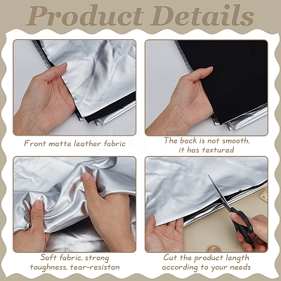 PU Imitation Leather Fabrics DIY-WH0622-233B-1