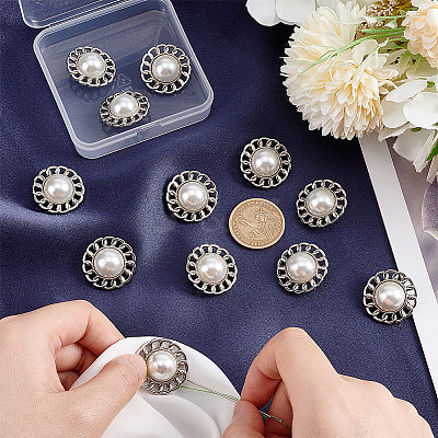 Alloy Shank Buttons FIND-NB0003-72P-1