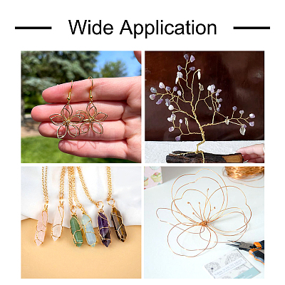 Round Copper Beading Wire for Jewelry Making YS-TAC0004-0.8mm-04-1
