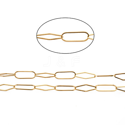 PVD Vacuum Plating 304 Stainless Steel Cross Chains CHS-S008-012G-1