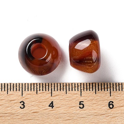 Resin European Large Hole Beads RESI-U009-03A-01-1