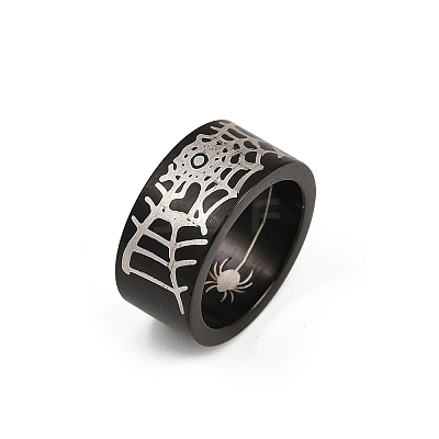 304 Stainless Steel Finger Rings RJEW-A074-02EB-1