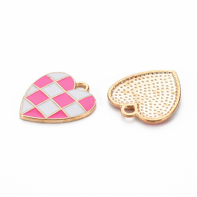 Alloy Enamel Pendants ENAM-S121-176C-RS-1