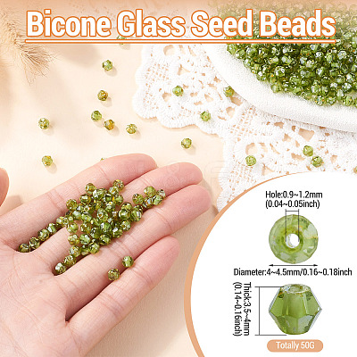 Picasso Baking Paint Glass Seed Beads SEED-TA0001-62E-1